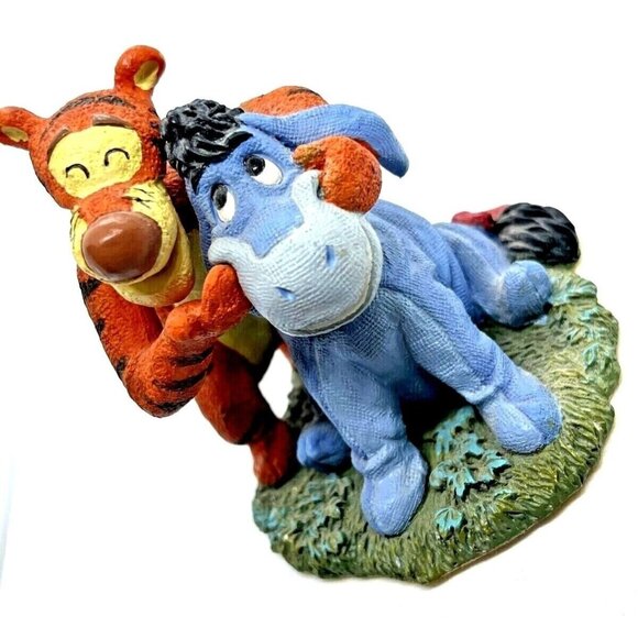 Disney Simply Pooh “So This is What Smiling Feels Like" Tigger & Eyore Figurine - Picture 1 of 12